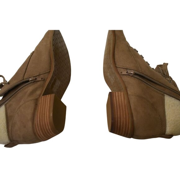 New Women's DV8 Dolce Vita Suede Fleece Lined Ankle Boots Size 8.5 - Picture 7 of 10